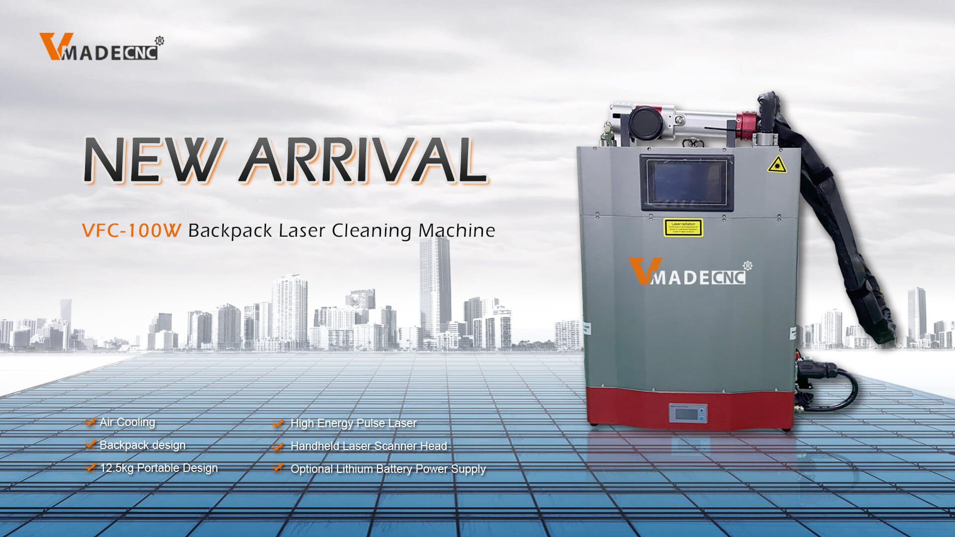 How to choose outdoor laser cleaning machine?