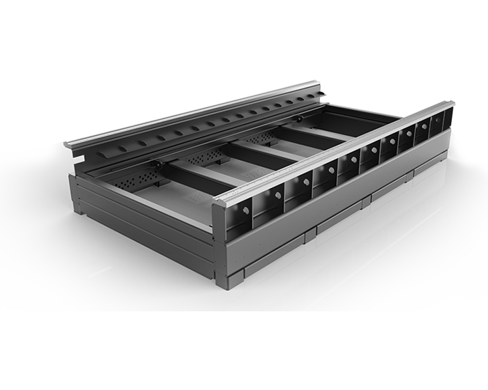 The Segmented Rectangular Tube Welded Bed