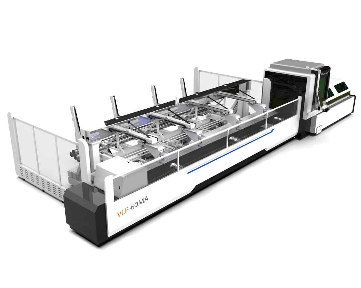 Auto Loading and Unloading Fiber Laser Tube Cutting Machine Auto Loading and Unloading Fiber Laser Tube Cutting Machine