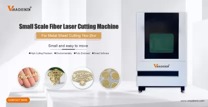 Small Scale Fiber Laser Steel Cutting Machine for Metal Cutting
