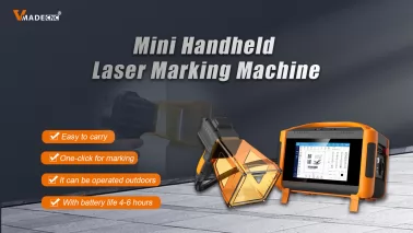 30W Portable Handheld Laser Marking Machine Engraver