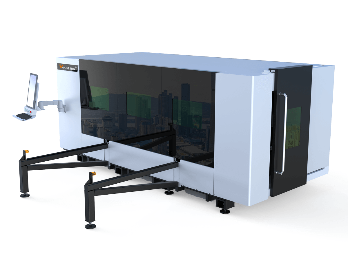 Fully Enclosed Metal CNC Laser Cutter Machine 1000W-8000W Fully Enclosed Metal CNC Laser Cutter Machine 1000W-8000W